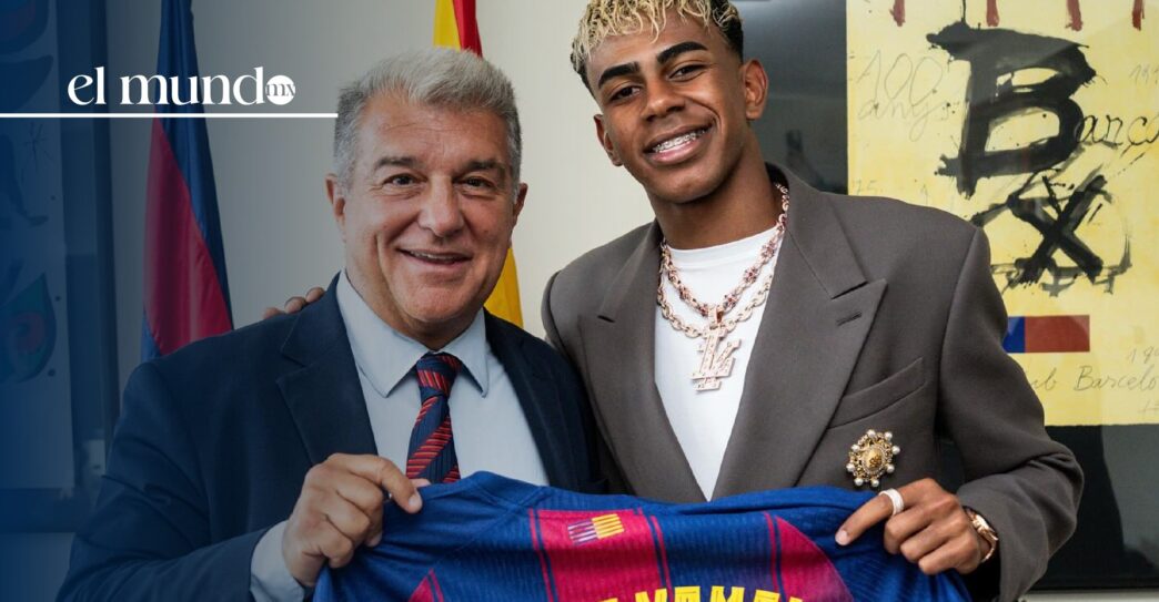 Lamine Yamal es el nuevo 10 del FC Barcelona para la temporada 2025-2026