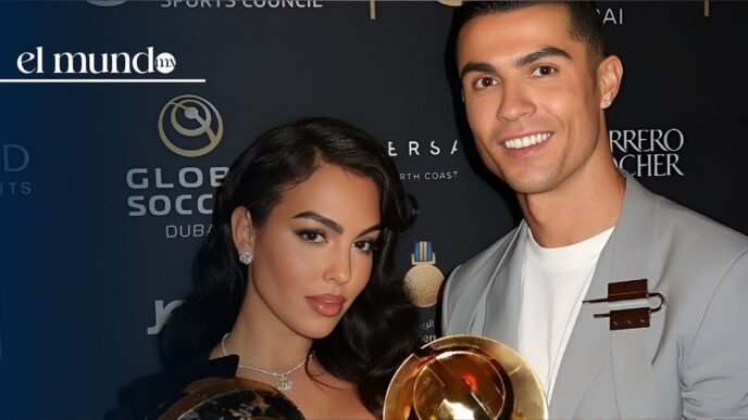 Georgina Rodríguez y Cristiano Ronaldo