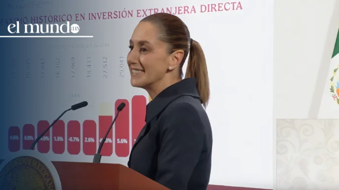 Récord histórico de IED en México: 34 265 millones