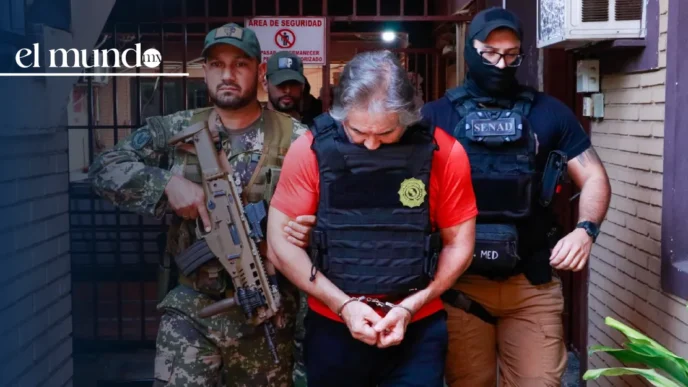 Paraguay expulsa a Hernán Bermúdez Requena, presunto líder criminal vinculado al CJNG