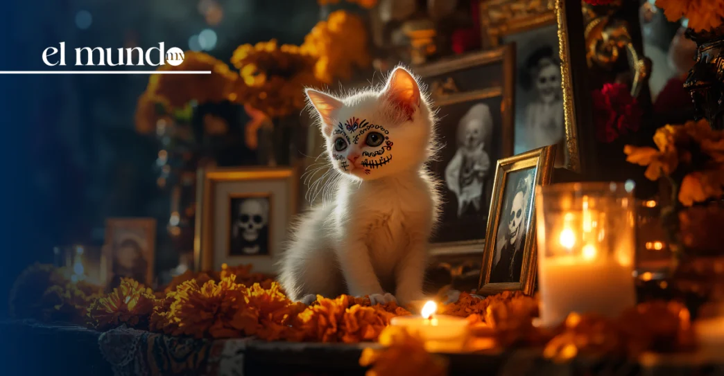 Descubre cómo crear una ofrenda virtual para tu mascota con inteligencia artificial y rendirle homenaje este Día de Muertos, de forma segura y gratuita.