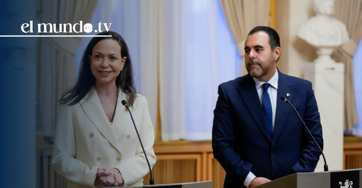 María Corina Machado speaks in Oslo after being awarded the 2025 Nobel Peace Prize