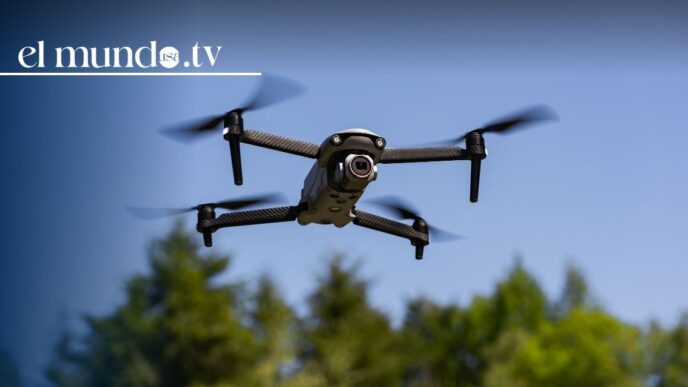 The United States announced that it intercepted drones allegedly linked to Mexican cartels