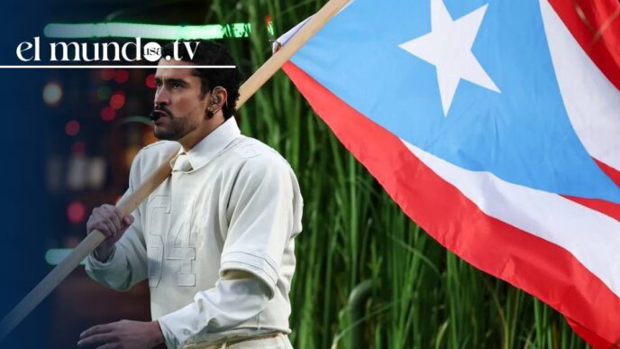 Bad Bunny makes history for Latinos at Super Bowl LX