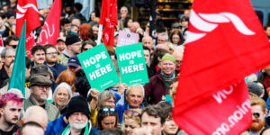 Thousands March in Belfast Anti-Racism Rally Following Violent Anti-Immigrant Riots