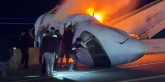 Private Jet Crashes on Laredo Highway Killing One as Bystanders Rush to Free Passengers